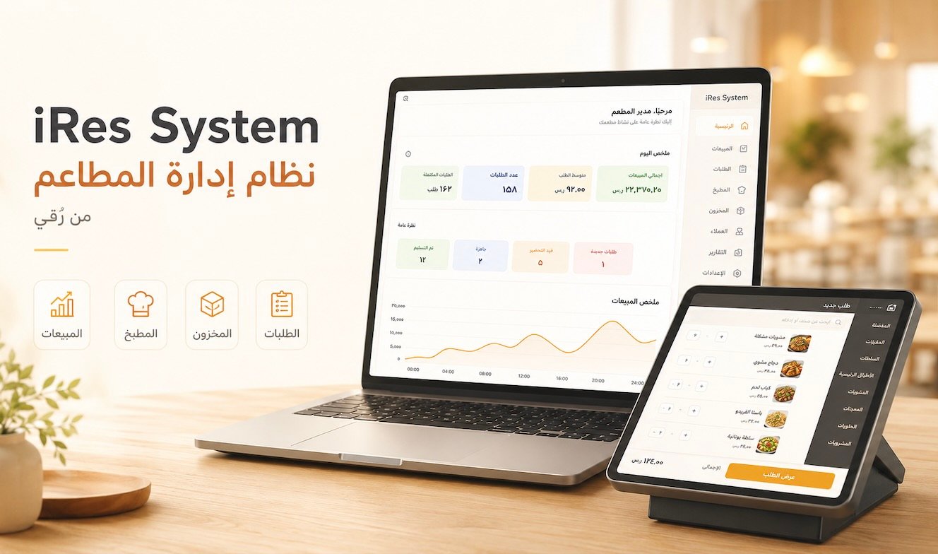 نظام إدارة المطاعم iRes System