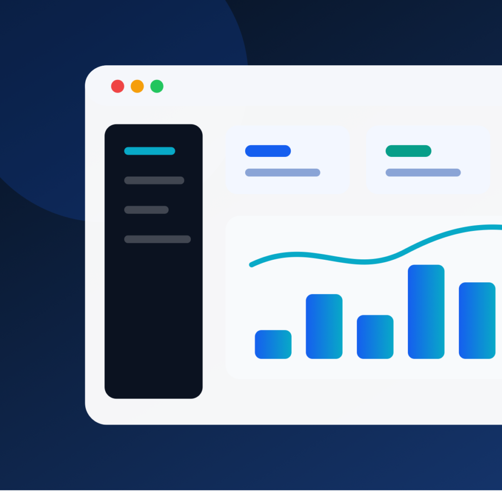 واجهة رسومية توضح نظام Roqay CRM لإدارة العملاء والمبيعات
